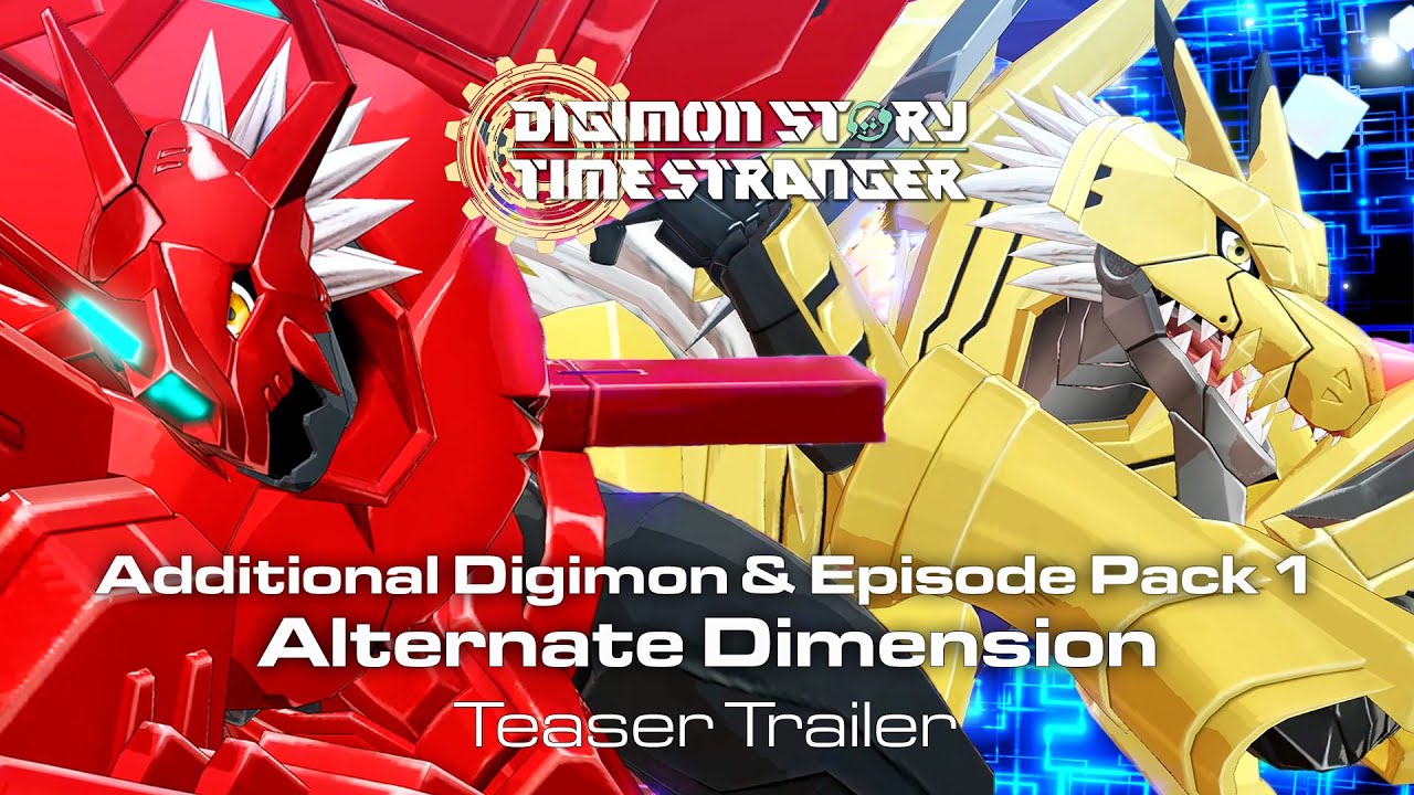 Digimon Story Time Stranger |Additional Digimon & Episode Pack 1: Alternate Dimension Teaser Trailer - YouTube