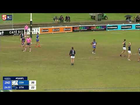 Rd 14 Hostplus SANFL Snapshot - South's Bryce Gibbs goals on half-time siren
