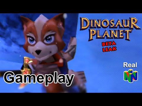 Dinosaur Planet | Beta leak Gameplay Real N64