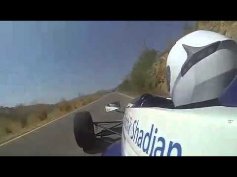 Rumman Hillclimb first place winner formula cosworth my brother Khatchik