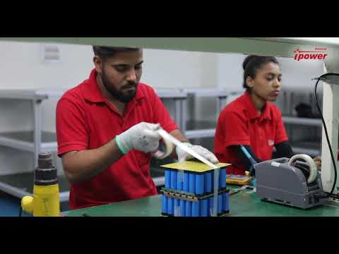 Smart Battery From a Smart Factory - A virtual Tour of Ipower manufacturing Unit