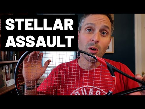 Stellar Assault Squash Racket