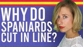 WHAT ANGLOS THINK ABOUT SPANIARDS | Why do Spaniards cut in line...?