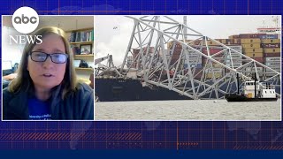 The complicated task of clearing the Key Bridge from the river