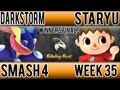 Geneva Smash 35 - Dark Storm (Greninja) Vs. Staryu (Villager) Smash 4 Winners Finals - Smash Wii U