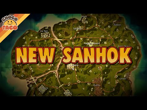 chocoTaco Explores NEW Sanhok ft. TheLarkShark - PUBG Gameplay