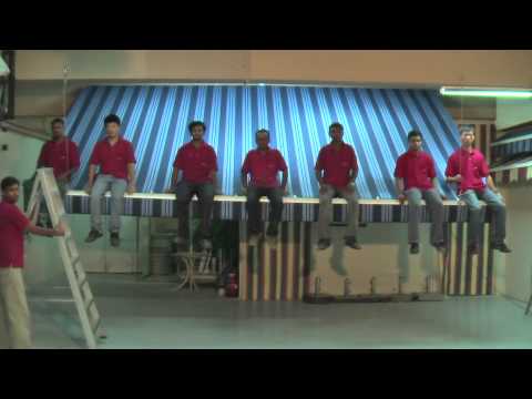 7 men-435kg on Francia Jumbo Awning