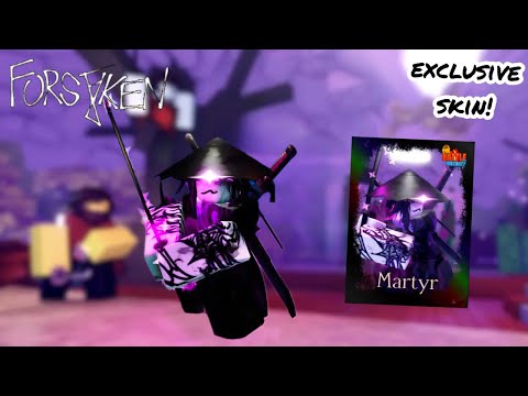 WINNING WITH THE NEW 'MARTYR' 1x1x1x1 EXCLUSIVE SKIN! | Roblox Forsaken