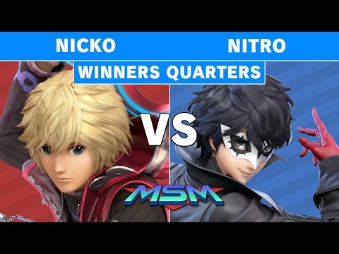 MSM 225 - Demise | Nicko (Shulk) Vs Nitro (Joker) Winners Quarters - Smash Ultimate