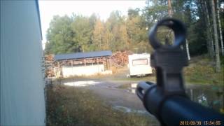 preview picture of video 'S.A.G. - Airsoft in Erstorp, Östergötland, Sweden, 2012-09-30 - Clip 002'