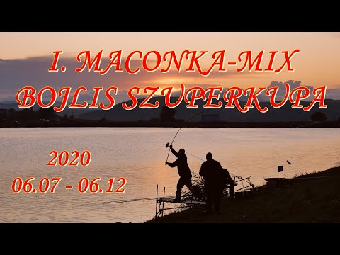 Képes összeáítás a 2020-as MACONKA-MIX bojlis szuperkupákról.