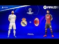 FIFA 23 - Real Madrid vs AC Milan - UEFA Champions League Final | PS5™ Gameplay [4K60]