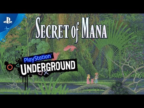 Secret of Mana PS4 Gameplay | PlayStation Underground - YouTube