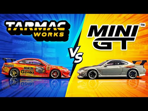 Battle of the Brands | 1/64 Tarmac Works 🆚 MINI GT