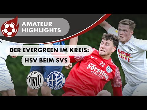 Vater gegen Sohn im Evergreen | SV Steinbach vs. Hünfelder SV | Fußball-Highlights