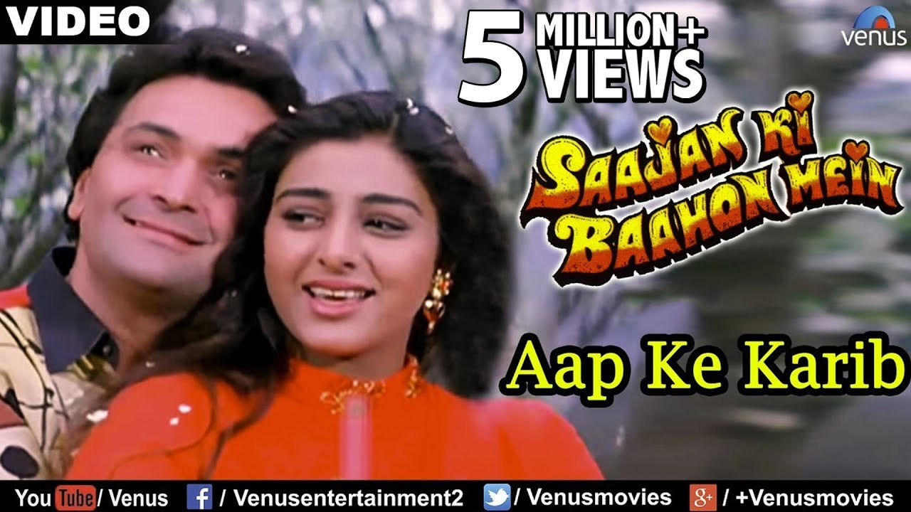 Aapke Karib Ham Rehte Hai Lyrics | Saajan Ki Baahon Mein | Kumar Sanu, Sadhana Sargam | Nadeem Shravan