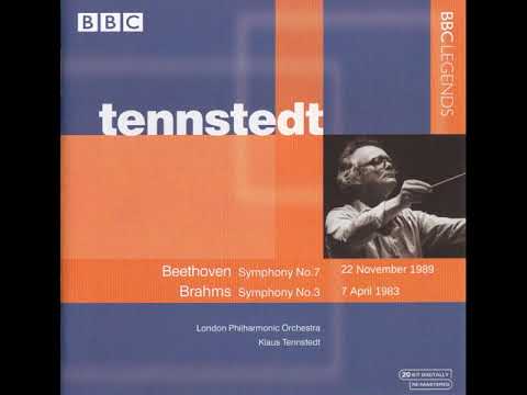 Beethoven Sym 7 Brahms Sym 3 LPO Tennstedt
