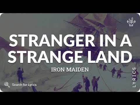 Iron Maiden - Stranger In A Strange Land (Lyrics for Desktop)
