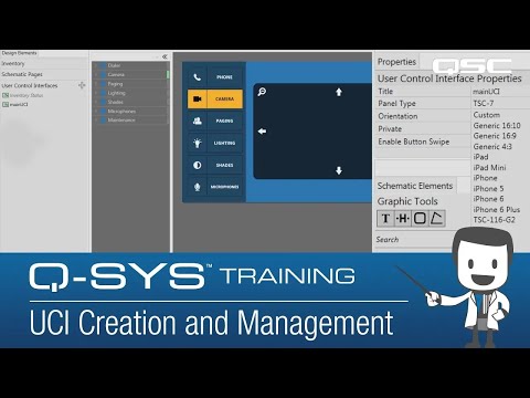 Q-SYS Training - UCI Creation and Management