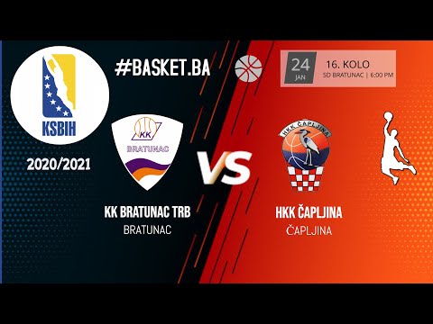 KK Bratunac vs HKK Čapljina - 16. kolo  - KSBIH - 2020/2021