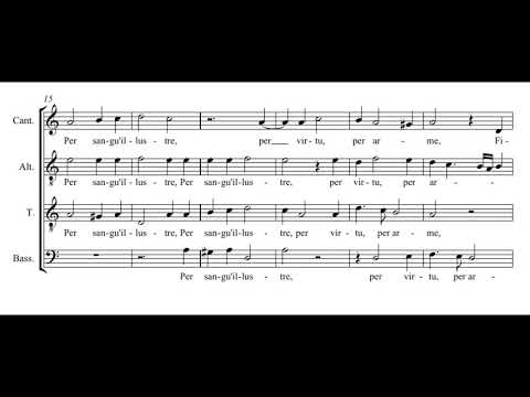 Verdelot: Gloriar mi poss'io donne - Profeti della Quinta