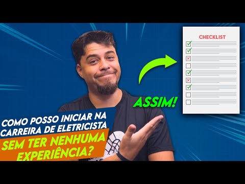 Como INICIAR na CARREIRA de ELETRICISTA sem ter NENHUMA EXPERIÊNCIA na área? ??
