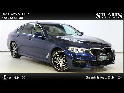 2020 BMW 5 SERIES 520D M-SPORT
