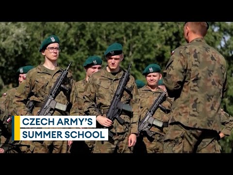 Czech Army's four-week school to boost numbers and learn weapons skills