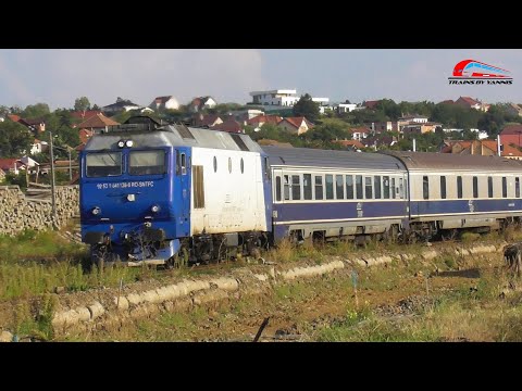 Trenul IRN 1744 Oradea-Arad-Bucuresti Nord & Horns Show by GM 64-1138-8 in Oradea-08 Septembrie 2025