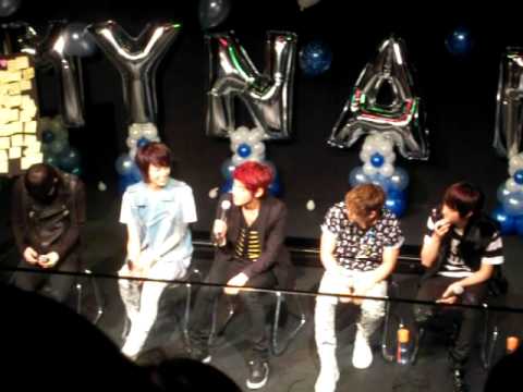 111113 MYNAME팬미팅 - If MYNAME are girls...