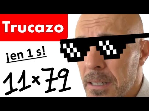 MULTIPLICAR NÚMEROS DE DOS CIFRAS POR 11. Super truco matemático