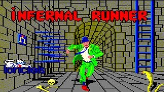[Amstrad CPC] Infernal Runner - Longplay