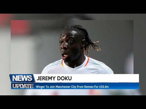 JEREMY DOKU: Winger To Join Manchester City From Rennes For £55.4M | TRUST TV