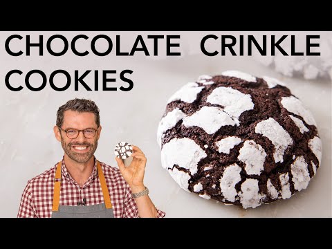 Easy Chocolate Crinkle Cookies Recipe