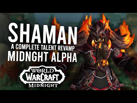 They Simplified Shamans! A Major Talent Revamp For All 3 Specs | Midnight Alpha