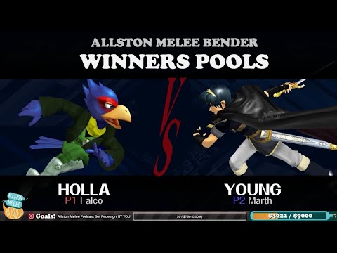 The Allston Melee Bender - Holla (Falco) vs Young (Marth) - Winners Pools