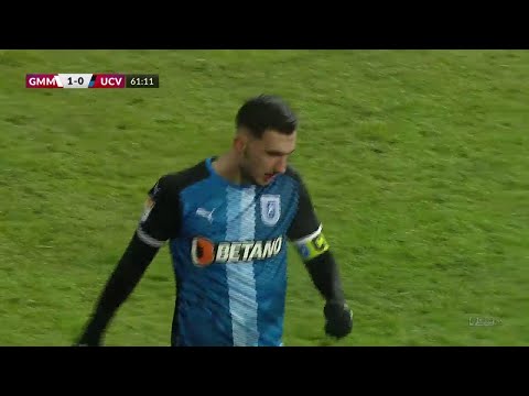 REZUMAT | Gaz Metan - Univ. Craiova 1-1. Șapte meciuri fără succes pentru olteni, pot termina pe 6