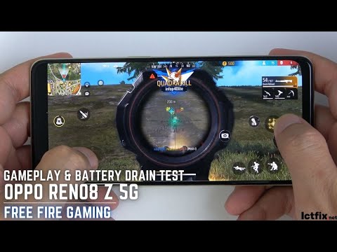 Oppo Reno8 Z 5G Free Fire Gaming test | Snapdragon 695 5G
