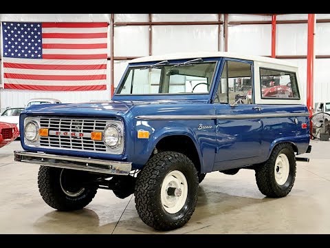 1973 Ford Bronco Blue