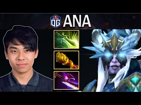 OG.ANA SMURF DROW RANGER WITH 34 KILLS - DOTA 2 7.30 PRO GAMEPLAY