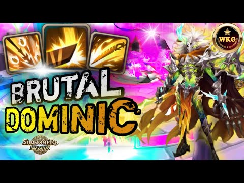 BRUISER TEAM FROM GUARDIAN PLAYER PICK DOMINIC IN LAST PICK RTA SUMMONERS WAR