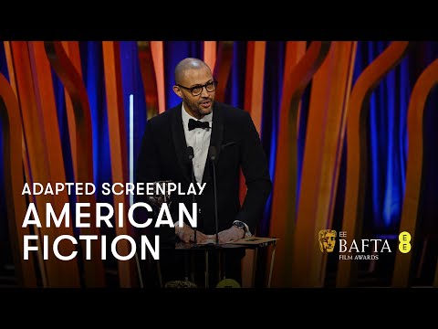 Cord Jefferson wins the Adapted Screenplay award for American Fiction | EE BAFTA Film Awards 2024
