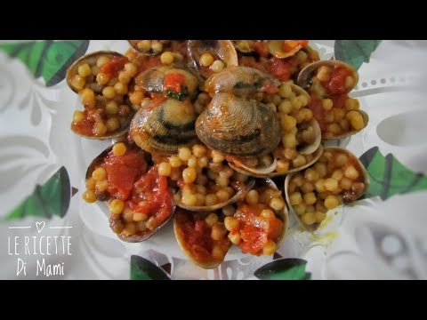 Il Menù di Natale: Primo - La Fregola Sarda con le Arselle