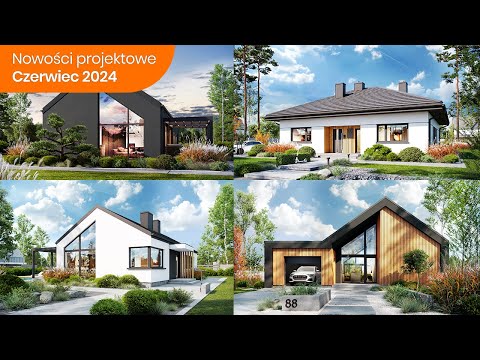 Nowości projektowe czerwca - ARCHON+ Projekty Domów #dom #projektdomu