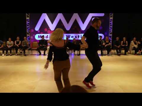 Midwest Westie Fest 2023 All-Star/Champions Strictly Swing - Ryan Pflumm and Susan Brown