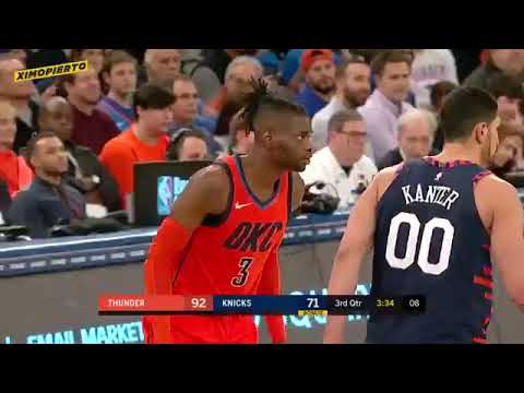 OKC Thunder vs New York Knicks - Full Game Highlights | January 21, 2019 | 2018-19 NBA Season