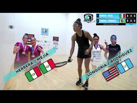 2022 Vero Beach Open - Doubles Finals - Herrera/Mejia vs Longoria/Rodriguez
