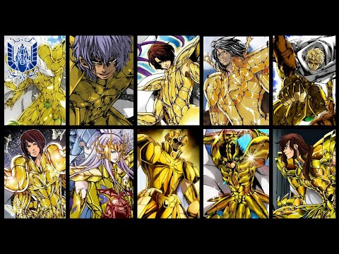 MEET ALL THE LEGENDARY GOLD KNIGHTS OF THE PAST! Saint Seiya The Lost Canvas