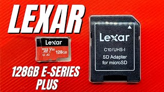 Lexar 128GB E Series Plus Micro SD Card Overview & Speed Test