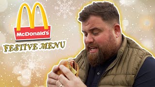 WE REVIEW MCDONALD'S CHRISTMAS MENU | FOOD REVIEW CLUB | FESTIVE REVIEW